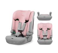 Kinderkraft I-Comfy, Car seat, for Kids, Regulations (76-150cm), Adjustible backcrest, 5-Point Safety Harness, Easy Grow System, for Child, Easy Installation, Pink