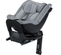 Kinderkraft I-Guard i-Size 40-105 cm Child Seat with Isofix Base and Support Foot, Special Safety Systems, Reboarder 360 Degree Rotation, Reclining, Adjustable Headrest with One Hand, Grey