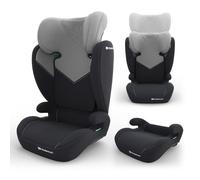 Kinderkraft I-Spark 2 PRO i-Size Car Seat 100-150 cm, 2-in-1 Booster, H-Guard, SPS, 10-Level Headrest, Universal Installation, Grey