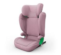 Kinderkraft Junior FIX 2 PRO Child car seat 100-150 cm, ISOFIX + seat Belt Install, H-Guard headrest, SPS Side Protection, Clear Belt Guides, AIR Flow Breathable Upholstery, Pink