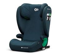 Kinderkraft Junior Fix2 Pro Child Seat 15-36 kg, I-Size, with Isofix, Group 2/3, 100-150 cm, Adjustable Backrest, Headrest, Special Safety Systems, Easy to Carry, Green