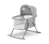 Kinderkraft LOVI 3-in-1 Baby Crib - Grey