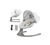 Kinderkraft Lumi 2 Electric Swing and Bouncer, Light Grey Light Grey