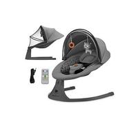 Kinderkraft Lumi 2-in-1 Swing, Dark Grey Dark Grey