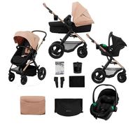 Kinderkraft Moov 2 Air 3-in-1 Travel System - Beige