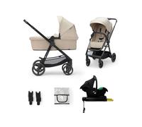 Kinderkraft Newly Mink Pro 4-in-1 Travel System - Sand Beige