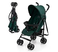 Kinderkraft TIK Lightweight Stroller, Travel Buggy, Sports Stroller, Lightweight - 6.5 kg, Easy Folding and Transport, Ajustable Backrest, from 6 Months up to 17 kg, Green