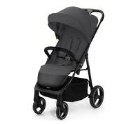 Kinderkraft Trig 3 Lightweight Stroller, Baby Pushchair, Easy Folding with One Hand, All Wheels Suspension, Ajustable Hood 5-Point Safety Harness, from Birth up to 25kg, Gray