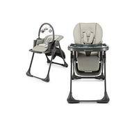 Kinderkraft Tummie Folding Feeding Highchair, Grey Grey
