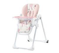 Kinderkraft YUMMY Multifunctional high chair Hard seat Pink