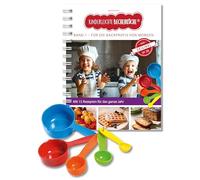 Kinderleichte Becherküche - Für die Backprofis von morgen (Band 1): Backset inkl. 5 farbigen Messbechern, Mit 15 leckeren Rezepten für das ganze Jahr, Original aus "Die Höhle der Löwen"