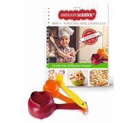 Kinderleichte Becherküche - Plätzchen, Kekse, Cookies & Co.: Backset inkl. 3-teiliges Messbecher-Set