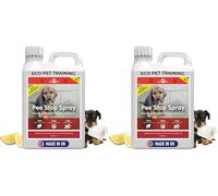 KinderPet® Pee Stop Urine Stop Big Value 2.5L Refill for Cat and Dog Repellent Stop Cats and Dogs Repeat Marking Indoors and Outdoors 100% Natural Enzyme Urine Destroyer (Pack of 2)