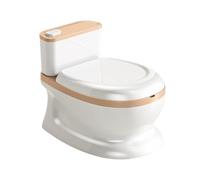 Kinderpotjetoilet - Stevig Materiaal, Harsbasis Voor Peuters, Realistische Verwijderbare Afvalbak | Comfortabele Trainingsstoel Voor Jongens Meisjes Woonkamer Slaapkamer Badkamer Spel Kleuters