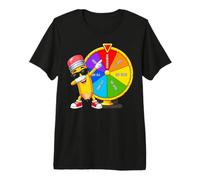 Kindgergarten Spin the Wheel to Win Funny Back to School Premium T-Shirt