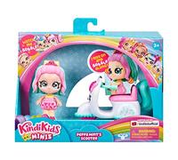 Kindi Kids Minis Collectable Vehicle and Figurine - Peppa Mints Scooter