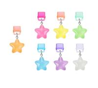 Kindle Dust Plug Charm,7 Pack Cute Bookish Cat Charms Compatible with Kindle Paperwhite 2021 Released,Type C/USB C Dust Plug Port Cover Accessories for iPhone Cat Lover Gift (Cat)