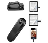 Kindle Page Turner, Remote Control Page Turner for Kindle Paperwhite Oasis EReaders Kobo, Kindle Clicker Page Turner for iPhone,iPad, Android Tablets Reading Novels,Camera Record & Shutter Selfie