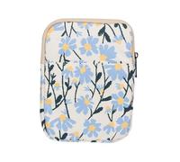 Kindle Sleeve Set, SCHUMAOYI Kindle Pouch, Waterproof Protective Cover for 6-7 Inch E-Readers with Soft Interior, Fits All Models from 2012 to 2024, Lightweight Travel Storage Bag (Daisy)