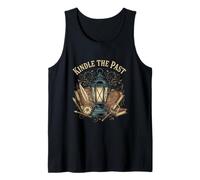 Kindle The Past Antique Lantern Glow for Lantern Lovers Tank Top