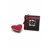 Kindled Light Luxury Rose Scented Soy Wax Candle | Heart-Shaped Wooden Base | 48- Hour Burn | Ready Home Decor Candle | Anniversary | Gift for Women | Valentine's Day Gift |