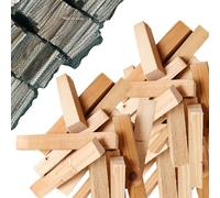 Kindling Wood - 3 Bags 9-12 KG Kiln Dried Kindle Natural Fire Lighters Perfect for Starting Open Fires, Wood Burning Stoves, BBQS, Log Burners, Camp Fires, Fire Pits and Pizza Ovens (3 Bags)