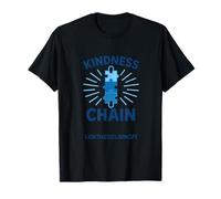 Kindness Chain Autism Awareness Design T-Shirt