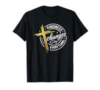 Kindness Changes Everything Cross Design T-Shirt