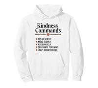 Kindness Commands Be Kind Mindful Self Care Men Women Pullover Hoodie