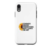 Kindness Creates Connections Hope Lights The Way Case for iPhone XR