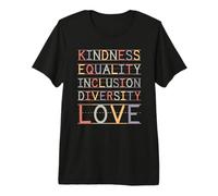 Kindness Equality Inclusion Diversity Love Sped Teacher Premium T-Shirt