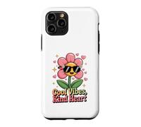 Kindness Flower Wearing Sunglasses Gardening Case for iPhone 11 Pro