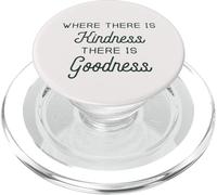 Kindness Goodness Be Kind Positivity Change Love Better PopSockets PopGrip for MagSafe