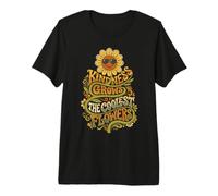 Kindness Grows The Coolest Flowers Premium T-Shirt