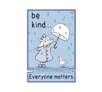 Kindness in The Classroom - Whimsy Workshop Teaching Canvas Poster Bedroom Decor Landscape Office Room Decor Gift Unframe: 12x18inch(30x45cm)