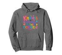 Kindness Is Always The Best Response Cute colorful Kindness Pullover Hoodie