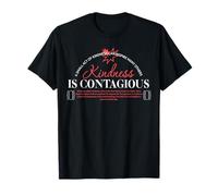 Kindness is Contagious - Urban Typography Streetwear T-Shirt