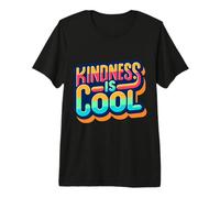 Kindness is Cool Retro Graphic, Inspirational Message #1 Premium T-Shirt