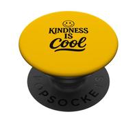 Kindness Is Cool Retro Smile Vintage Aesthetic Graphic PopSockets Adhesive PopGrip