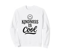 Kindness Is Cool Retro Smile Vintage Aesthetic Graphic Sweatshirt