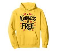 Kindness is Free Cute Simple Positivity Quote Women Girls Pullover Hoodie