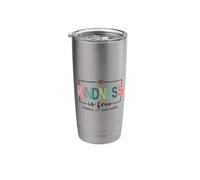 Kindness is Free Teacher Classroom Positive Message School Stainless Steel Insulated Tumbler