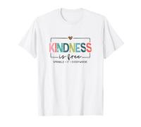 Kindness is Free Teacher Classroom Positive Message School T-Shirt