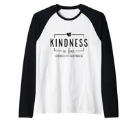 Kindness is Free Tee Raglan Baseball Tee