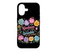 Kindness Is Like A Sprinkle That Stuff Everywhere Flowers Case for iPhone 17