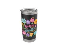 Kindness is Like A Sprinkle that Stuff Everywhere Flowers Stainless Steel Insulated Tumbler
