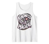 Kindness is Magical Positive Quote Design Tank Top