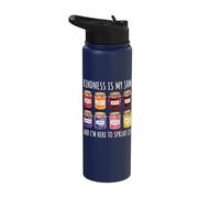Kindness is My Jam and I'm Here to Spread It Stainless Steel Insulated Water Bottle