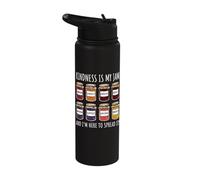 Kindness is My Jam and I'm Here to Spread It Stainless Steel Insulated Water Bottle