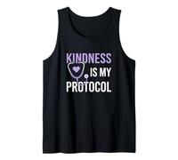 Kindness is My Protocol Healthcare Clinical Registered Nurse Tank Top